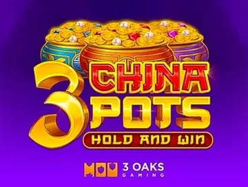 3 China Pots